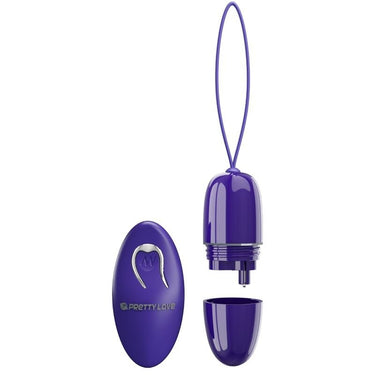 Uovo Vibrante Wireless con 12 Modalità di Piacere Viola